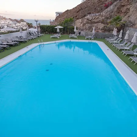 Lägenhet 2br Private Terrace House-solarium & Pool Mogán