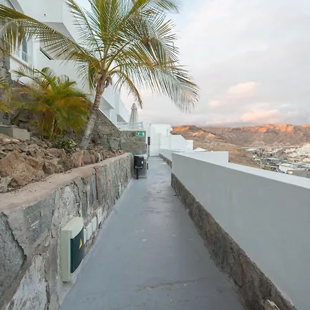 2br Private Terrace House-solarium & Pool * Mogán